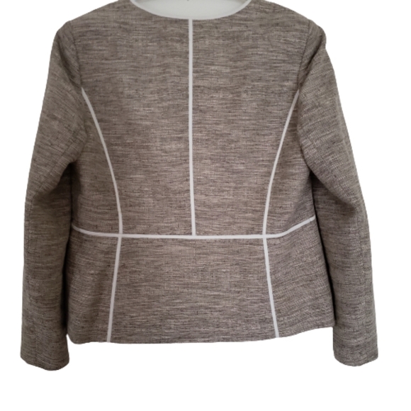 laura jacket zipper front chic lined size 14 - Picture 4 of 4